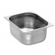 Stainless steel bin 201 - GN 1/2 - 325x265x150 mm